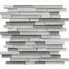 China manufacturers of hot sale mexico glass tile mosaic rectangle for bathroom