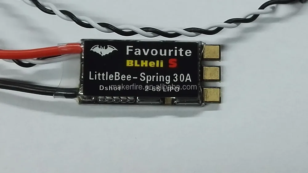 4pcs FVT LittleBee BLHeli_S SPRING ESC DSHOT 30A OPTO Electronic Speed Controller 2-6S Brushless6.jpg