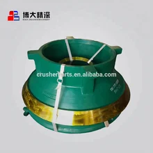 Telsmith 44 SBS cone crusher wear spare parts concave for mining