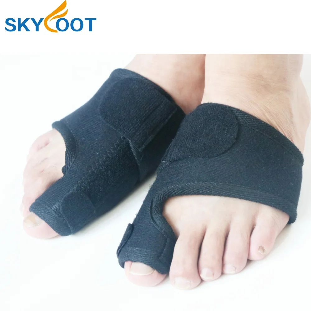 Fluff fabric+aluminum material black bunion splint toe straightener big toe separator corrector
Fluff fabric+aluminum material black bunion splint toe straightener big toe separator corrector