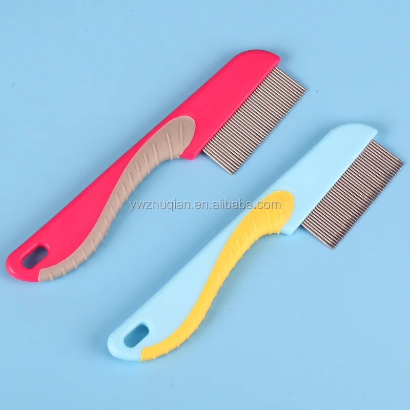 Wholesale beauty salons supplies handle comb pet accessory pet comb pet product