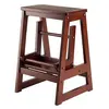 Wooden home furniture folding Step Stool wooden bench
