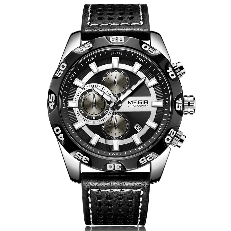 Megir Fashion Mens Watches Top Brand Luxury Quartz Watch Men Casual Slim Mesh Steel Waterproof Sport Watch Relogio Masculino
Megir Fashion Mens Watches Top Brand Luxury Quartz Watch Men Casual Slim Mesh Steel Waterproof Sport Watch Relogio Masculino