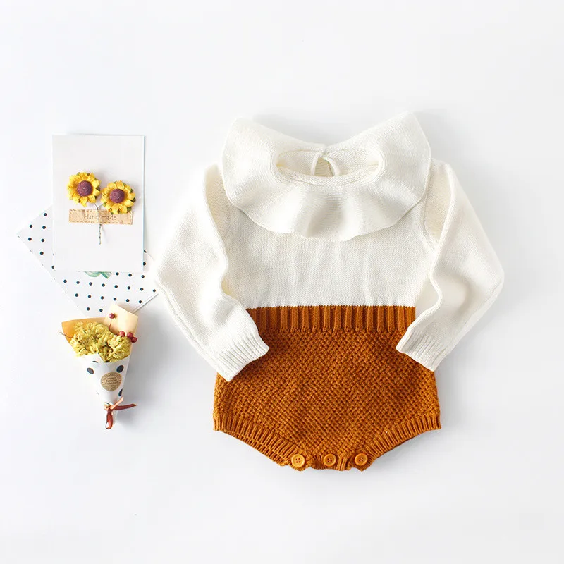 Long Sleeve Newborn Baby Romper Baby Girls Knitted Jumpsuit Boutique Children Clothing
Long Sleeve Newborn Baby Romper Baby Girls Knitted Jumpsuit Boutique Children Clothing
