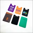 Lyrca 3M Adhesive Stick-on ID Credit Card Wallet Phone Case Pouch Sleeve Pocket for Most of Smartphones