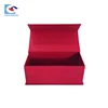 SENCAI free sample customized logo red rectangle magnetic gift cardboard paper box