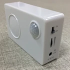 PIR Infrared sensor activated mini music box portable sound box