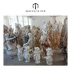 Chinese manufacturer natural stone carving marble figure statues