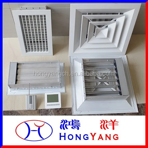 Automatic Motorized Control Supply Air Vent