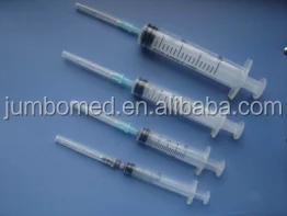 sterile medical Disposable Syringe With Needle