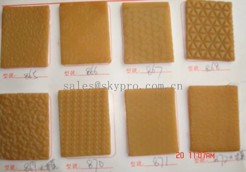High Tensile Pure Natural Gum Rubber Sole Sheet with Elongation Characteristics for Durable Shoe Soles