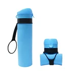 2018 Bottledjoy FDA Silicone Drinking Sport Water Bottle With Spout
