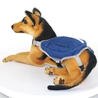 custom Adjustable dog backpack Saddle bags for training