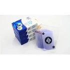 Custom Plastic PVC Waterproof Black Playing Cards 3D Embossing Poker