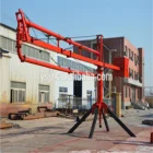 China Supplier 18m mobile electric concrete pump boom placer trucks made in China