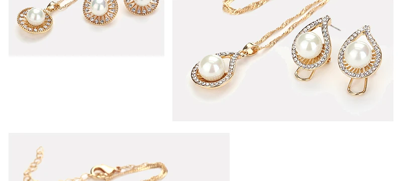 AYAYOO Jewelry Sets Women Wedding African Beads Jewelry Set Imitation Crystal Jewelery Set Cheap Christmas Costume Jewellery (3)