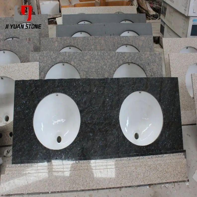 Economical Rough Edge Granite Countertops Promotional Polished