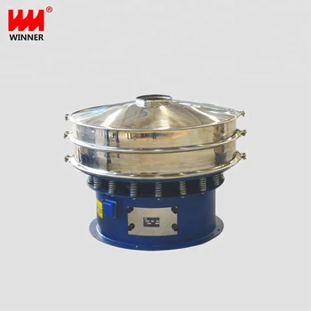 100 micron 200 mesh electric Rotary vibro sifter,industrial horizontal vibrating screen