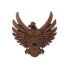 3D Antique copper dubai falcon emblem metal zinc alloy badge