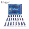 Amazon Hot Sell High Quality Free Sample 24 Colors Oil color Paint Set 12ml or 22ml Aluminum Tubes With Free Gifts Color Box