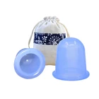 China suppliers medium size vacuum silicone suction cups body massage silicone cupping cups
