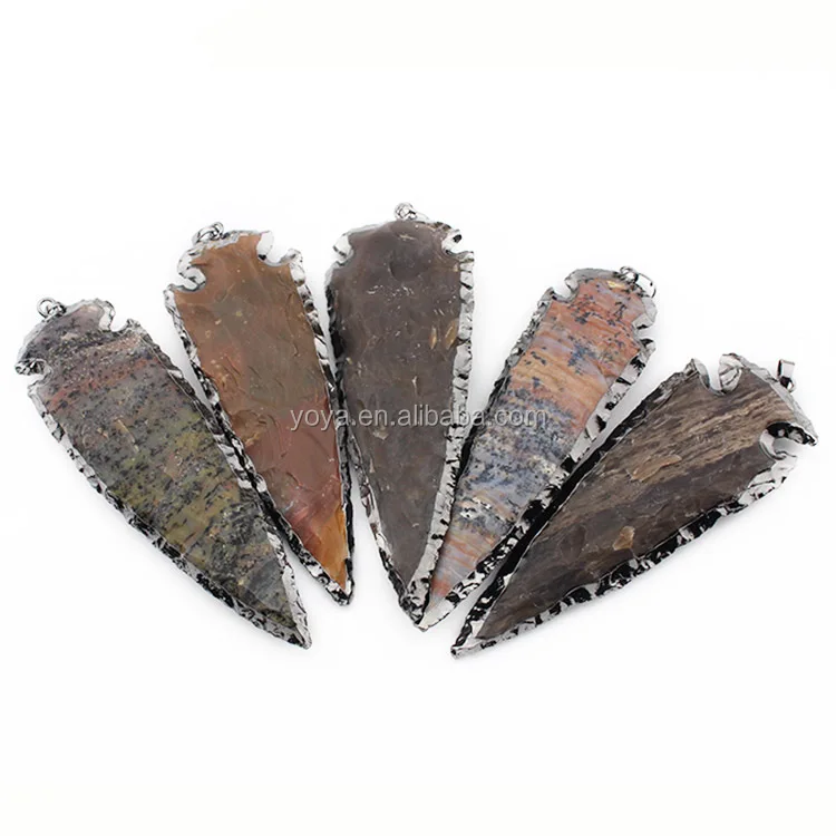 JF6962 Bolo Jewelry Supplies Large Gunmetal Plated Jasper Arrowhead Pendants,Long Black Plated Arrow Head Pendants
JF6962 Bolo Jewelry Supplies Large Gunmetal Plated Jasper Arrowhead Pendants,Long Black Plated Arrow Head Pendants