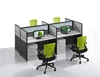 Manufacturer Directly Wholesale modern 4 person cubicle office computer workstation desk office partition