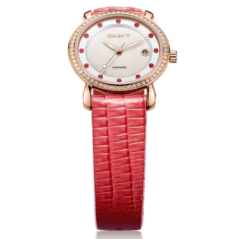 slim diamond watch