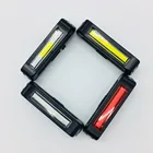 Yellow usb rechargeable bike head light for bicycle