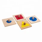 Classic and attractive Montessori educational wooden Single and Multiple Shape Puzzles toys for kids