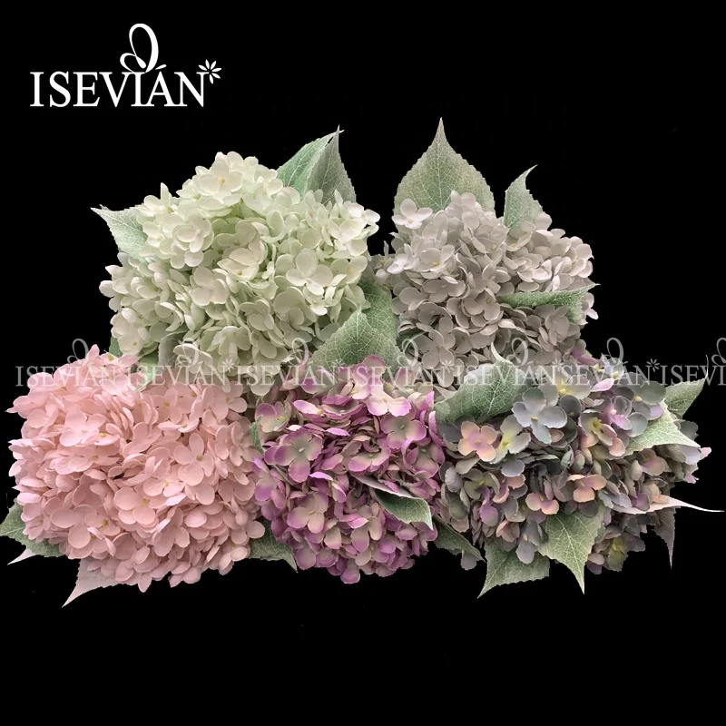 ISEVIAN Faux Flower Purple Hydrangea Flowers Bouquet Silk Hydrangea Bouquet, White,cream, pink, purple, etc
ISEVIAN Faux Flower Purple Hydrangea Flowers Bouquet Silk Hydrangea Bouquet, White,cream, pink, purple, etc