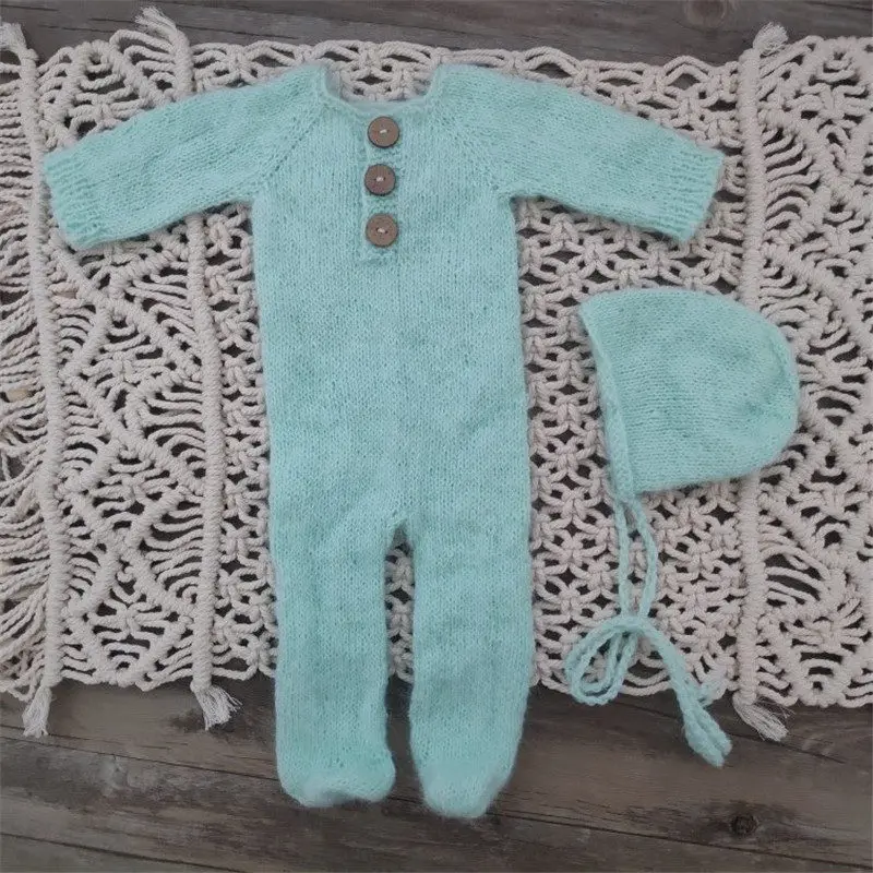 Newborn footed romper photography props,Mink yarn handmade outfits for baby photography props
Newborn footed romper photography props,Mink yarn handmade outfits for baby photography props