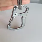 NEW Best Promotional Gifts Stainless Steel keyring chain Key Ring Bottle Opener key organizer
