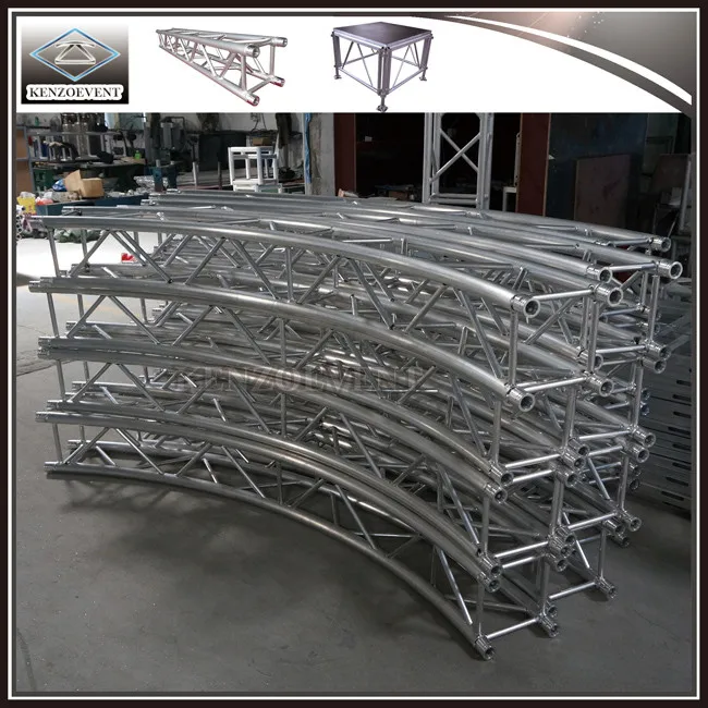 Aluminum Arched Semi Circle Roof Truss With Canopy Buy Arched Roof