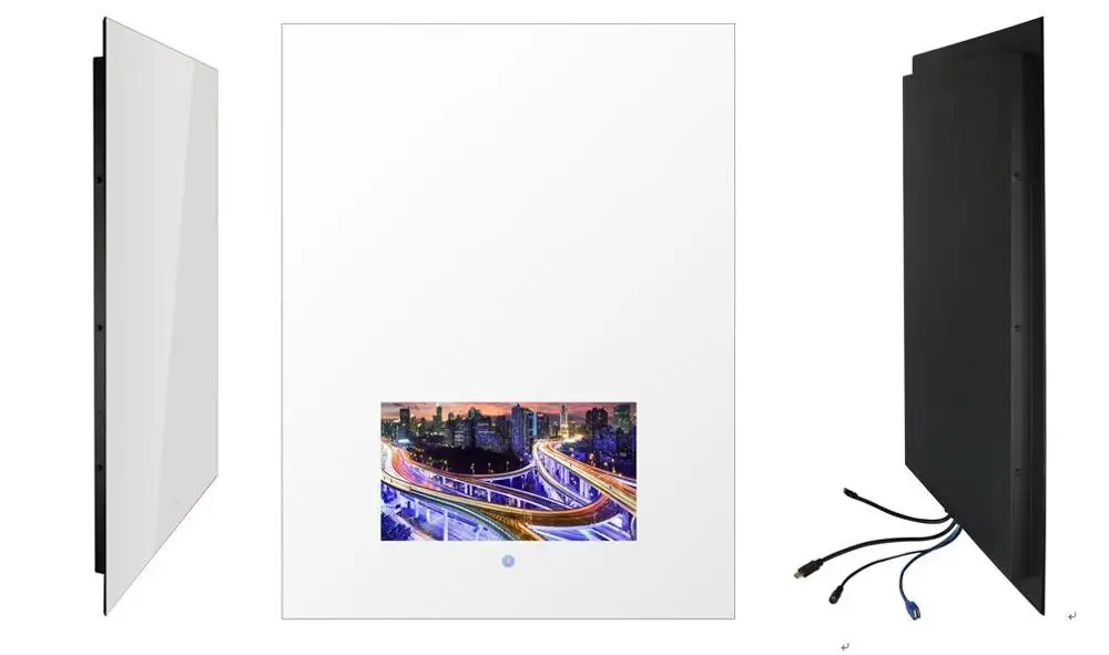 Android impermeable baño TV espejo - ANKUX.COM