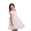 Online Clothes Shopping Tulle Stylish Frocks Flower Girls Dress Popular