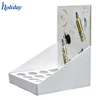 POP UP Corrugated Paper Material POS Makeup Cosmetic Counter Top Display Stand PDQ For Hair Care Shampoo