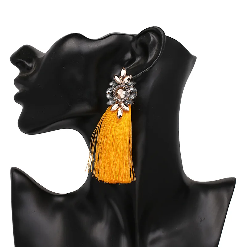 Cheap New Long Boho Handmade Tassel Earrings silk thread beaded tassel Jewelry for Women, Can be mixed
Cheap New Long Boho Handmade Tassel Earrings silk thread beaded tassel Jewelry for Women, Can be mixed