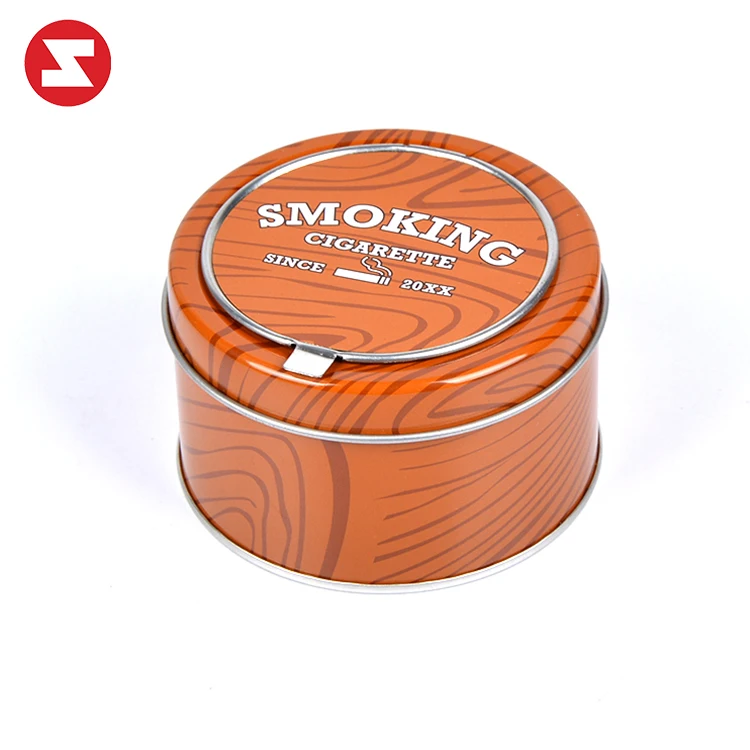 custom design accepted smoking packaging gift tin box