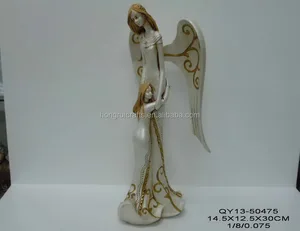 wholesale polyresin custom design angel decoration gifts