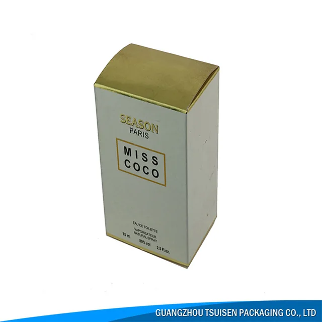 custom made 300g small packaging perfume cosmetic paper box