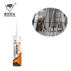 590ml silicone glue/silicone adhesive/silicone sealant for plastics glass metal rubbers bonding