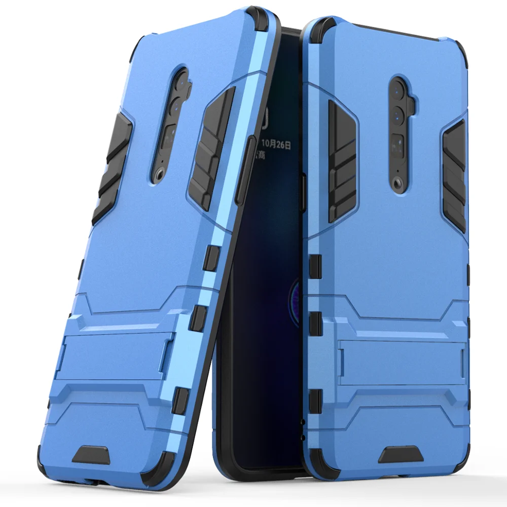 Hard PC Soft TPU material kickstand shockproof Cover For OPPO Reno 10x Zoom Arom Cover phone case
Hard PC Soft TPU material kickstand shockproof Cover For OPPO Reno 10x Zoom Arom Cover phone case
