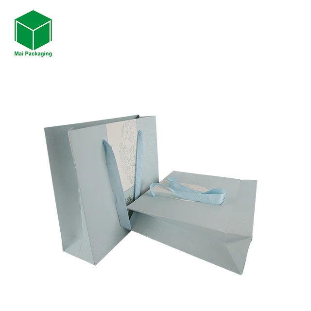 premium quality customised handle kraft paper bag