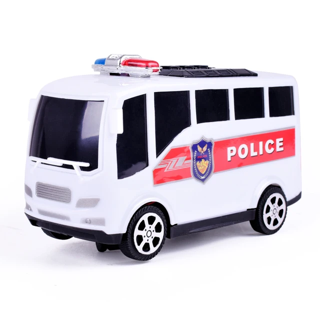 best selling police bus station toy buses plastic toy bus for