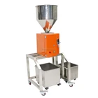 Gravity free fall plastic industrial metal detector separator