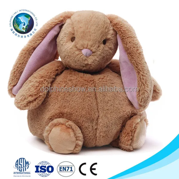 stuffed toy rabbit wholesale promotion gift custom cute round