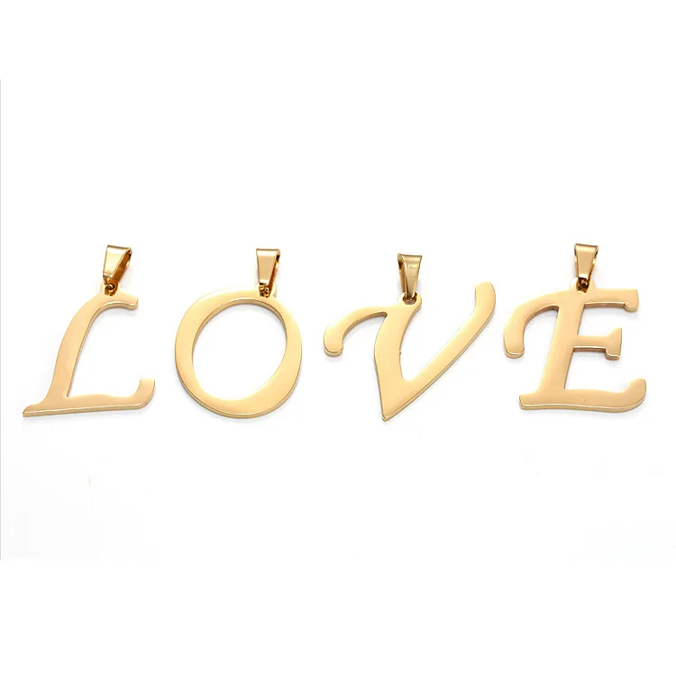 26 letters of the alphabet pendant necklace stainless steel necklace for men and women Iconic necklace, N/a
26 letters of the alphabet pendant necklace stainless steel necklace for men and women Iconic necklace, N/a