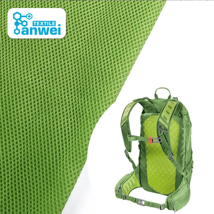 green mesh backpack