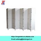 Customized White Movable Folding Commercial Room Divider Screen